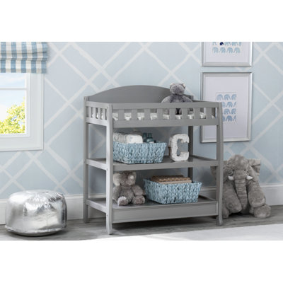 Wilmington Changing Table with Pad Delta Children Color: Grey