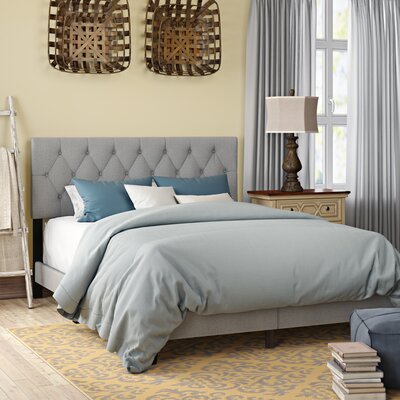 Queen Size Upholstered Beds You'll Love in 2020 | Wayfair