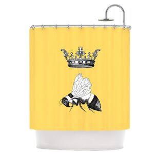 Queen Bee Shower Curtain