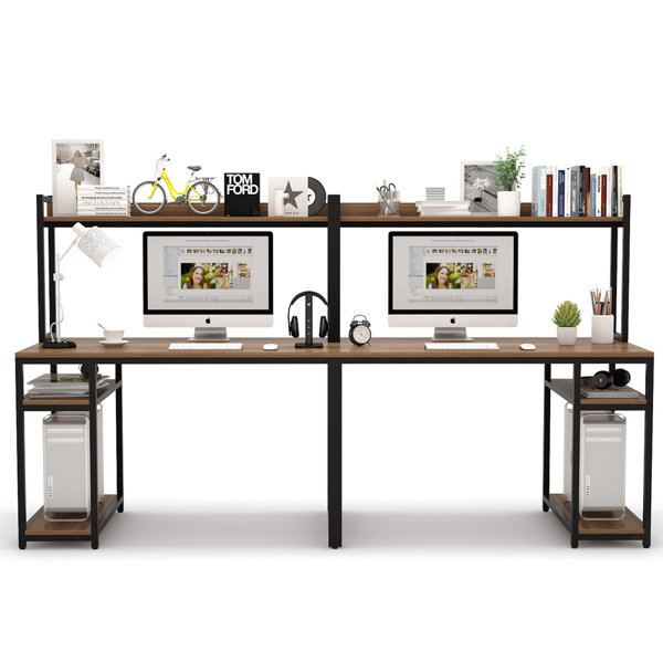 Extra Long Desk Table For Two Wayfair Ca The table is fitted with a large, glued lego board in the this ingenious desk is the perfect choice for your little artist.