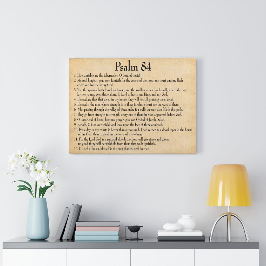 Trinx Dwelling In God's Presence Psalm 84 Christian Wall Art Bible ...
