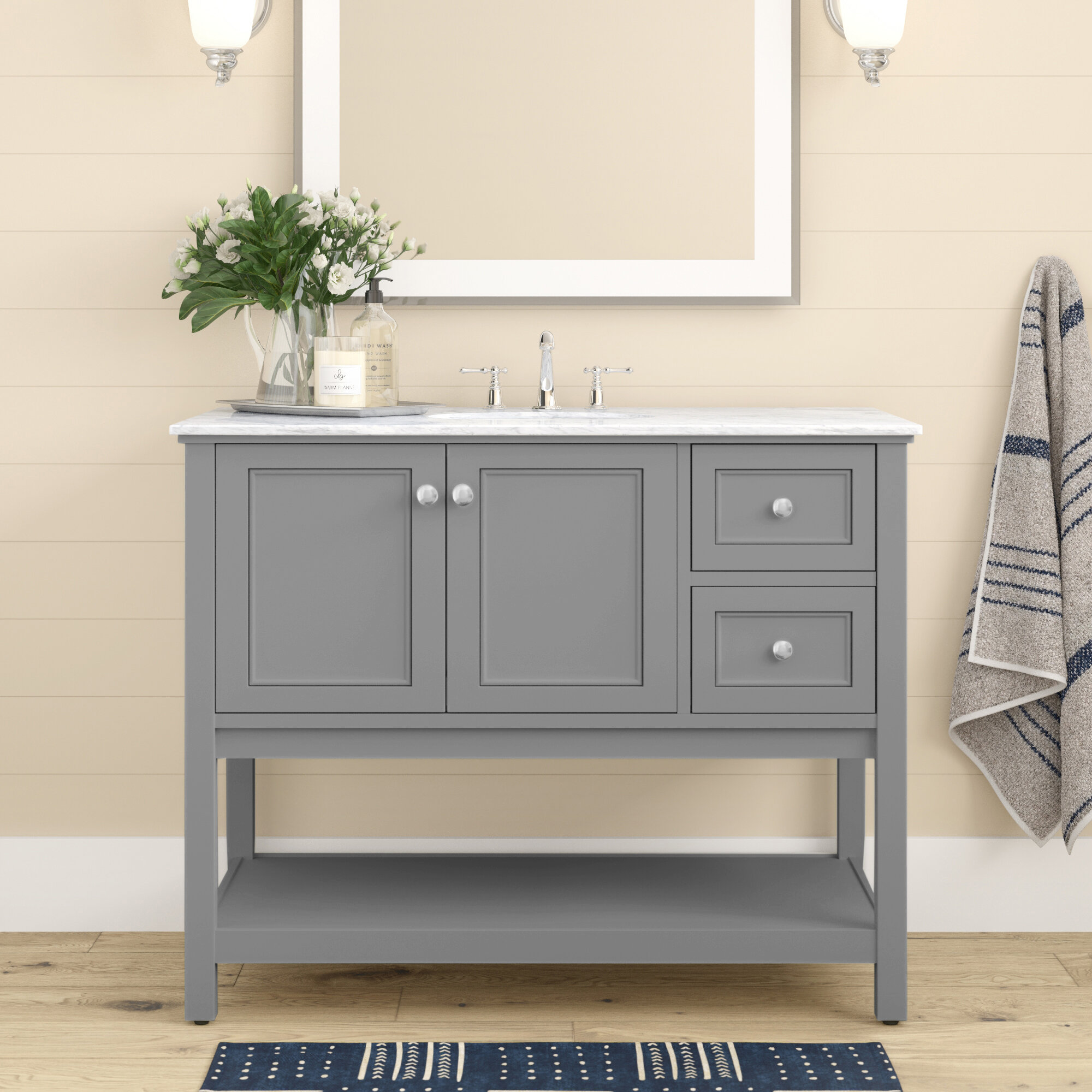 Joss Main Trujillo 42 Single Bathroom Vanity Set Reviews Wayfair