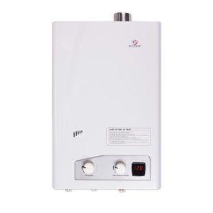 Go to store & view more images Eccotemp Systems LLC Eccotemp 4 GPM Tankless Liquid Propane Water Heater Vertical Bundle
