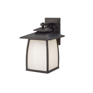 Best Alhambra 1-Light Outdoor Wall Lantern By Loon Peak Outdoor Lighting Alhambra 1-Light Outdoor Wall Lantern By Loon Peak Outdoor Lighting