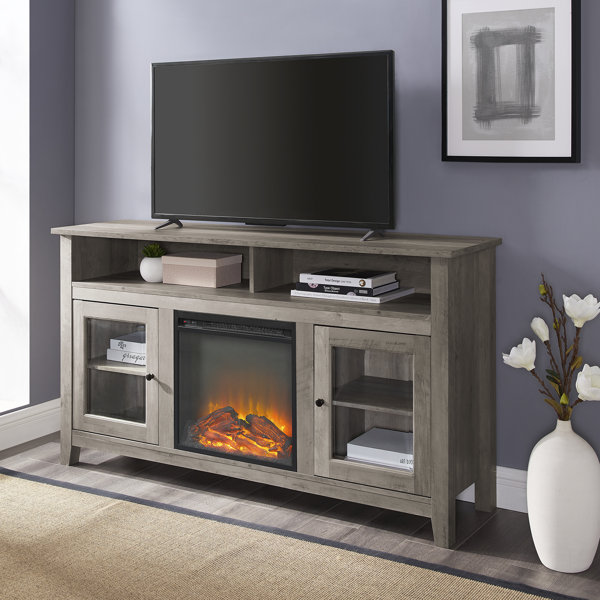 Stone Electric Fireplace Tv Stand