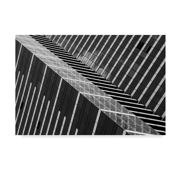 East Urban Home Dizzy Architecture Photographic Print On Wrapped Canvas Wayfair