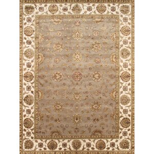 Agra Hand-Knotted Area Rug