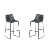 Michalak Counter & Bar Stool (Set of 2) by 17 Stories