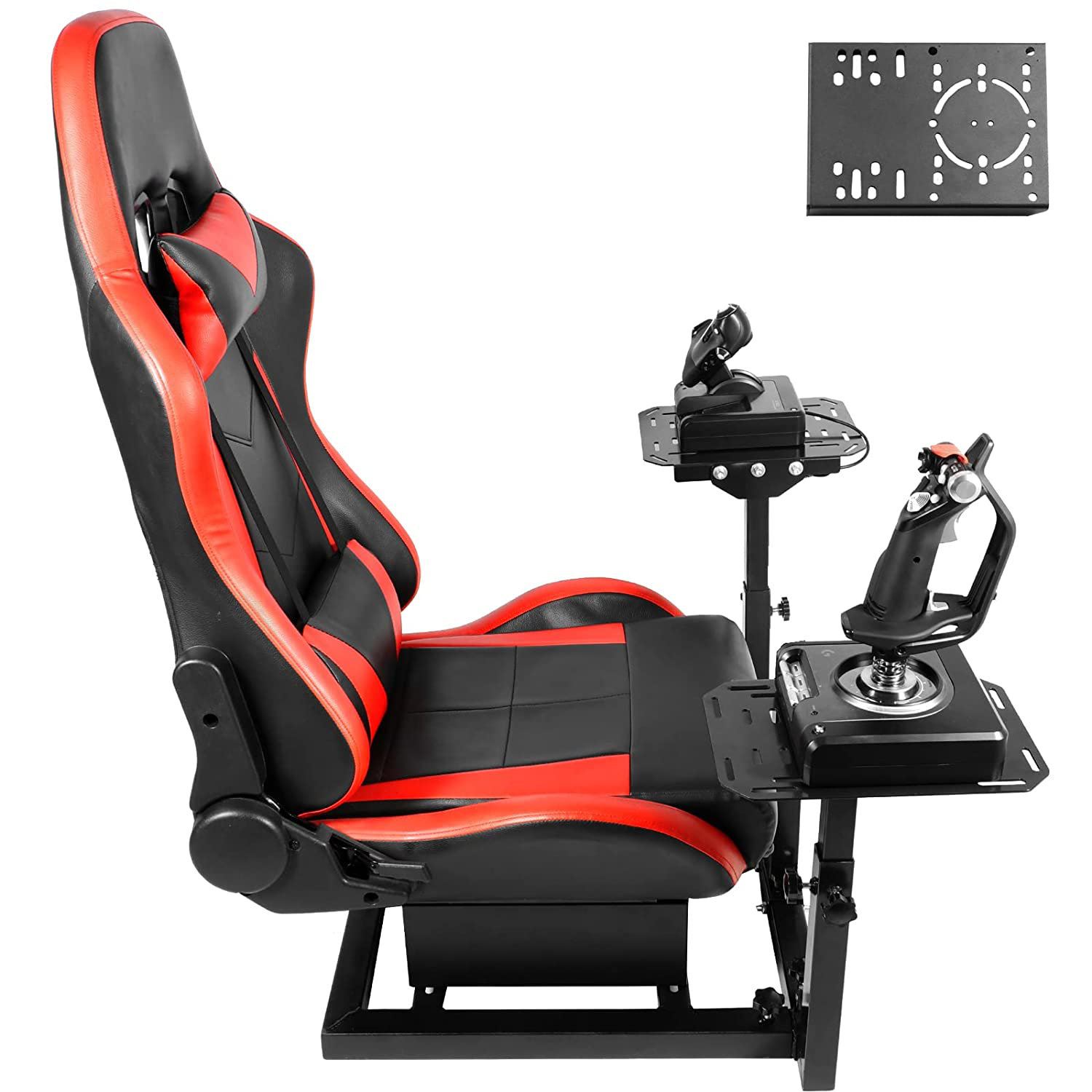 Anman Flight Games Joystick/hotas Mount With Seat Fit Thrustmaster A10c