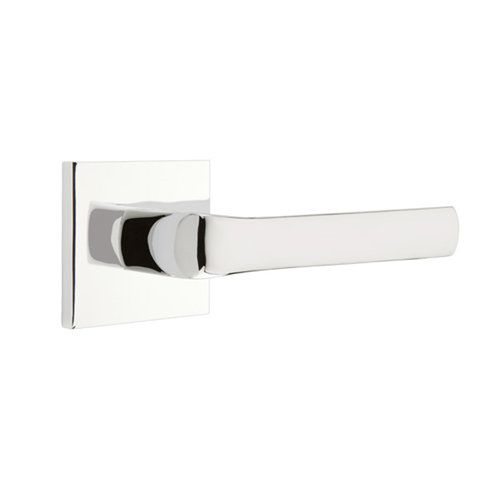 Emtek Passage Spencer Lever With Modern Rectangular Rose Wayfair