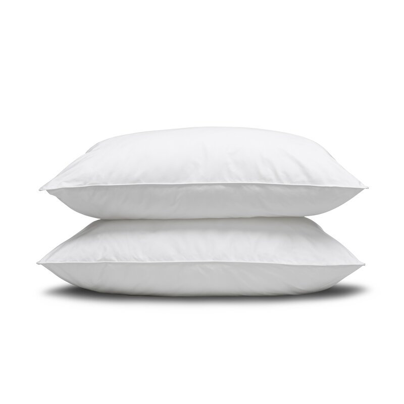 Snuggledown Scandinavian Duck Feather Down Medium Support Pillow Reviews Wayfair Co Uk