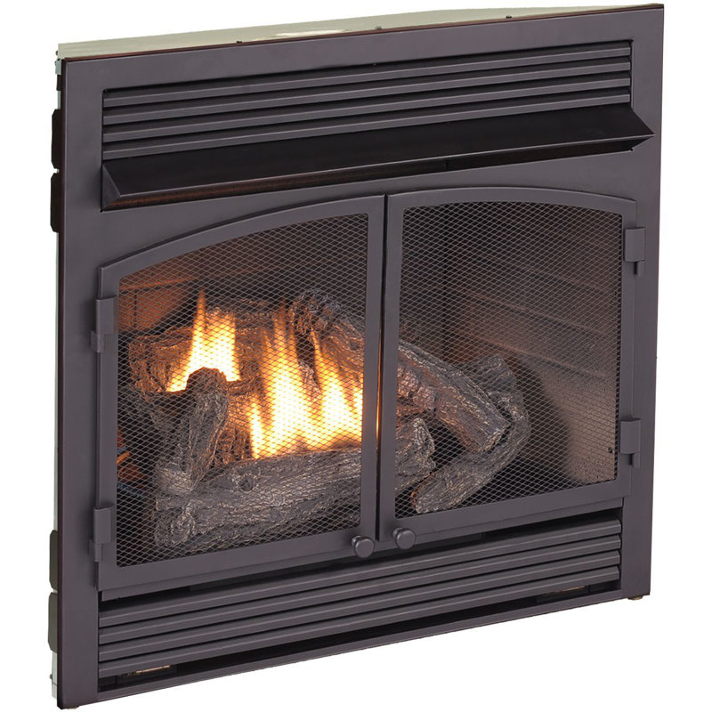 Duluth Forge Vent Free Recessed Natural Gas Propane Fireplace