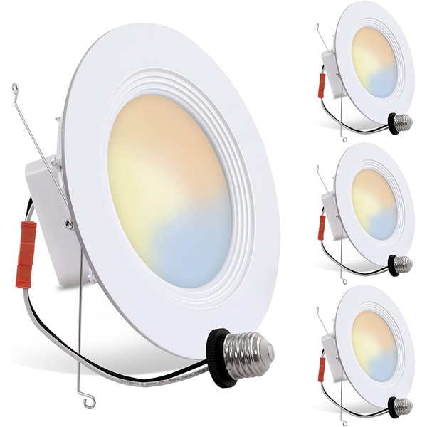 E ENERGETIC LIGHTING 6" LED Retrofit Recessed Lighting Kit | Wayfair