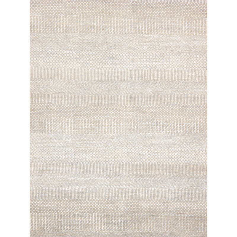 Pasargad Transitional Hand Knotted Rayon From Bamboo Silk And Wool Transitional Hand Knotted Rayon