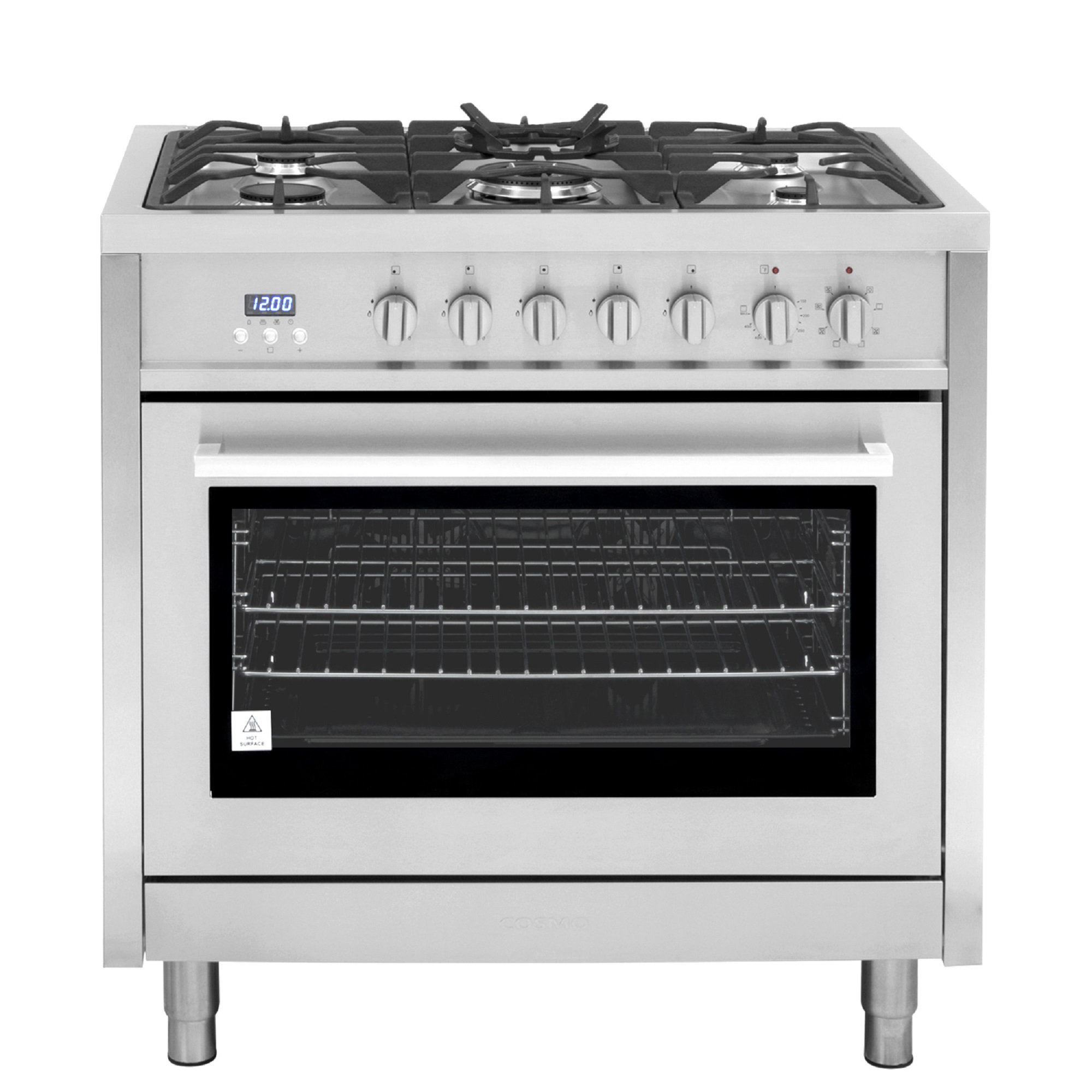 Wayfair Cosmo 36 3 8 Cu Ft Free Standing Dual Fuel Range Free Standing Dual Fuel Range