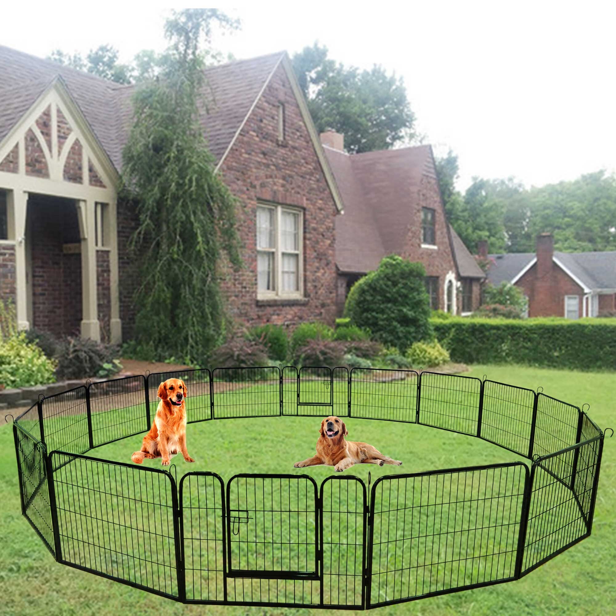 outdoor puppy play pens