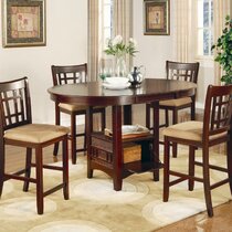 Round Seats 6 Kitchen Dining Room Sets Dining Table Sets You Ll Love In 2021 Wayfair