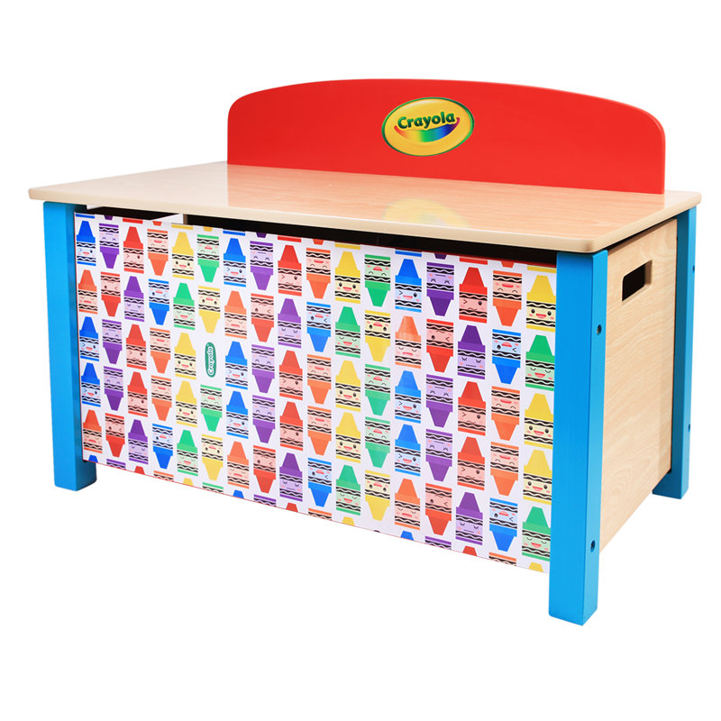 grow n up crayola wooden table & chair set