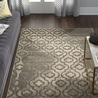 World Menagerie Bilaal Oriental Medium Gray Charcoal Area Rug Wayfair