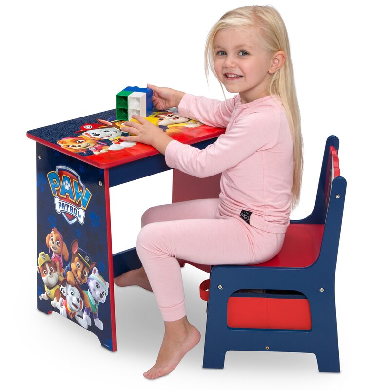 paw patrol kids table and chairs
