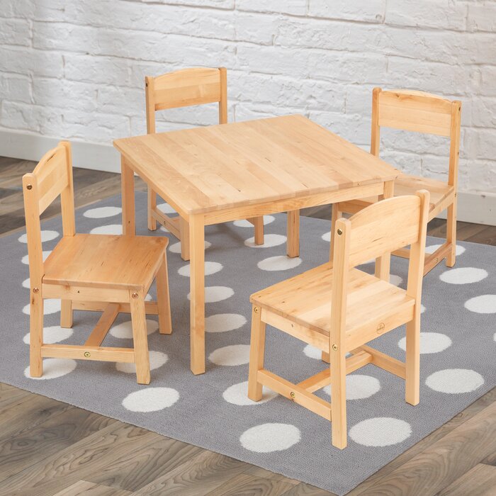 kidkraft farmhouse table and chair set