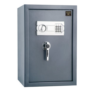 Résistant sécuritaire Cash Money Box Deluxe Verrouillage caisse avec compartiment Argent Serrure à clé