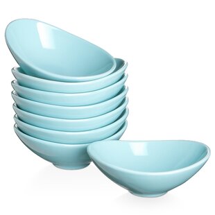 Ceramic Dip Bowl Dipping Dish With Handle Sauce Appetizer Side Dish 3pcs/lot 
