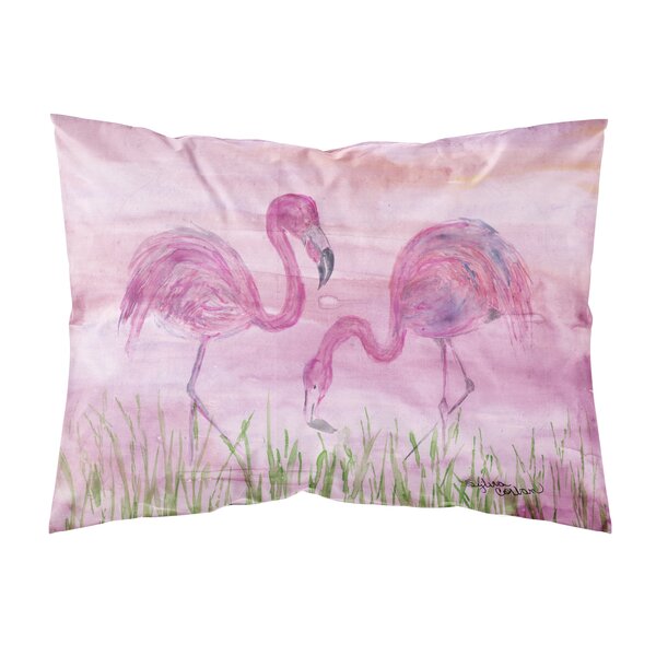 Highland Dunes Lorenco Flamingos Pillowcase Wayfair