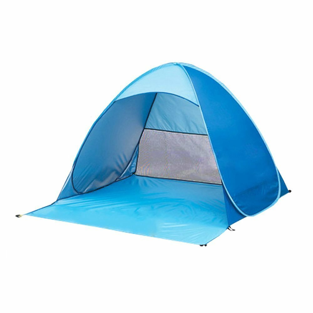 Easy Pop Up Instant Beach Portable Outdoor Quick 3 Person Tent With Carry Bag