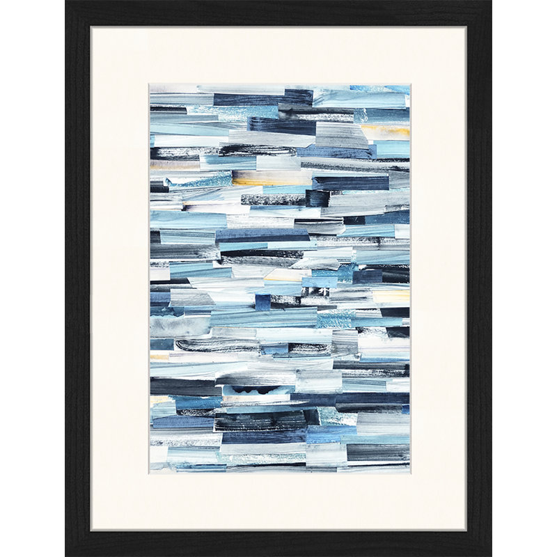 Brayden Studio Abstract Art Picture Frame Graphic Art Print On Paper Wayfair Co Uk