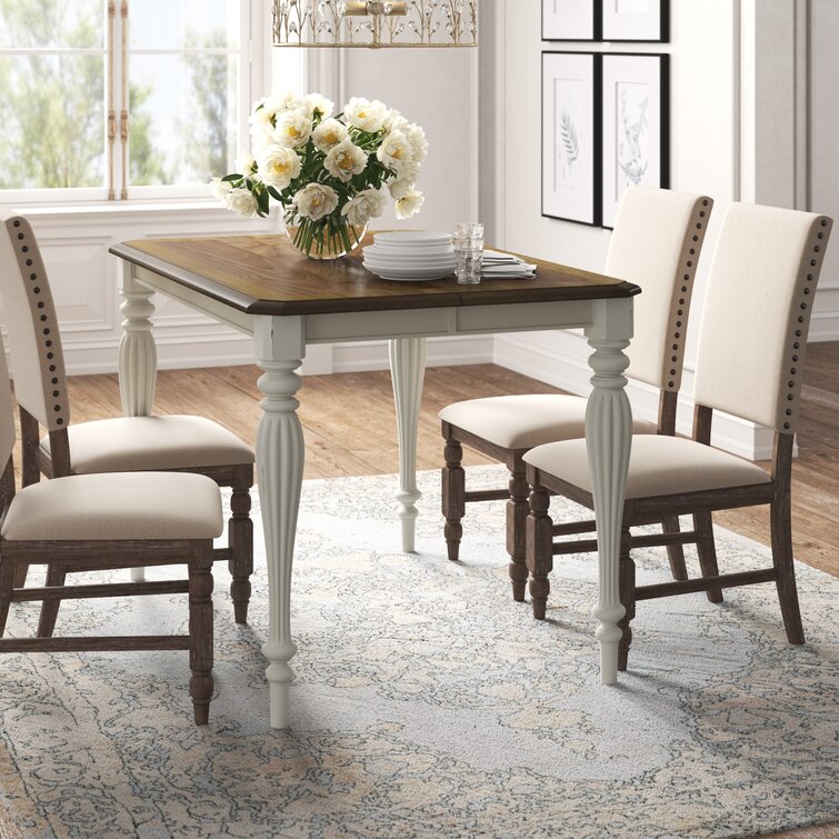 cheatham solid wood dining table kelly clarkson home