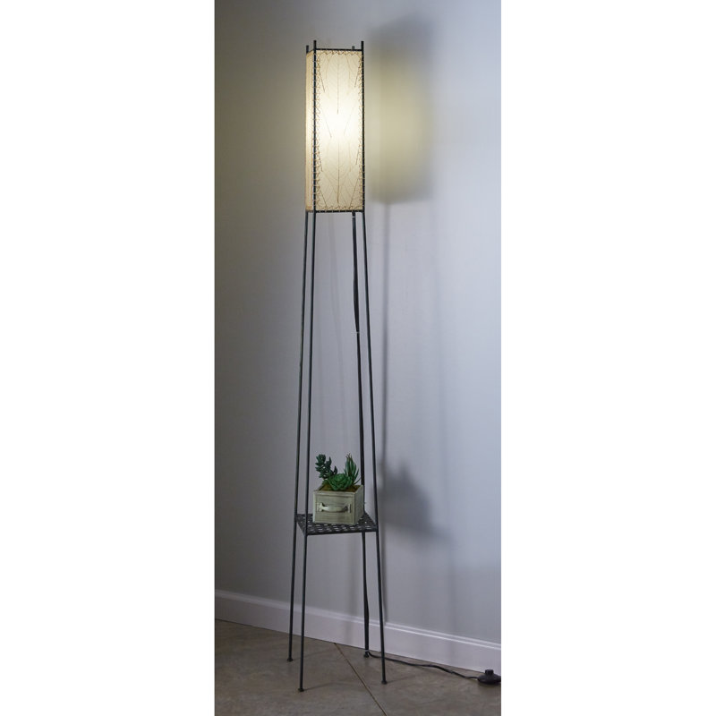 Eangee Home Design Square Shelf 72 Floor Lamp Wayfair Floor Lamp