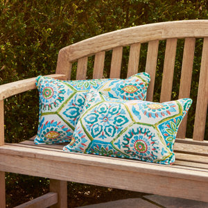 Alina Rectangle Outdoor Pillow (Set of 2)