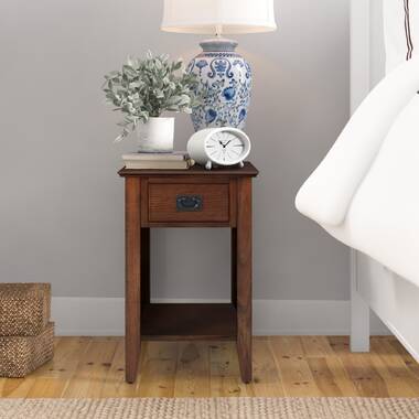 geers end table with storage