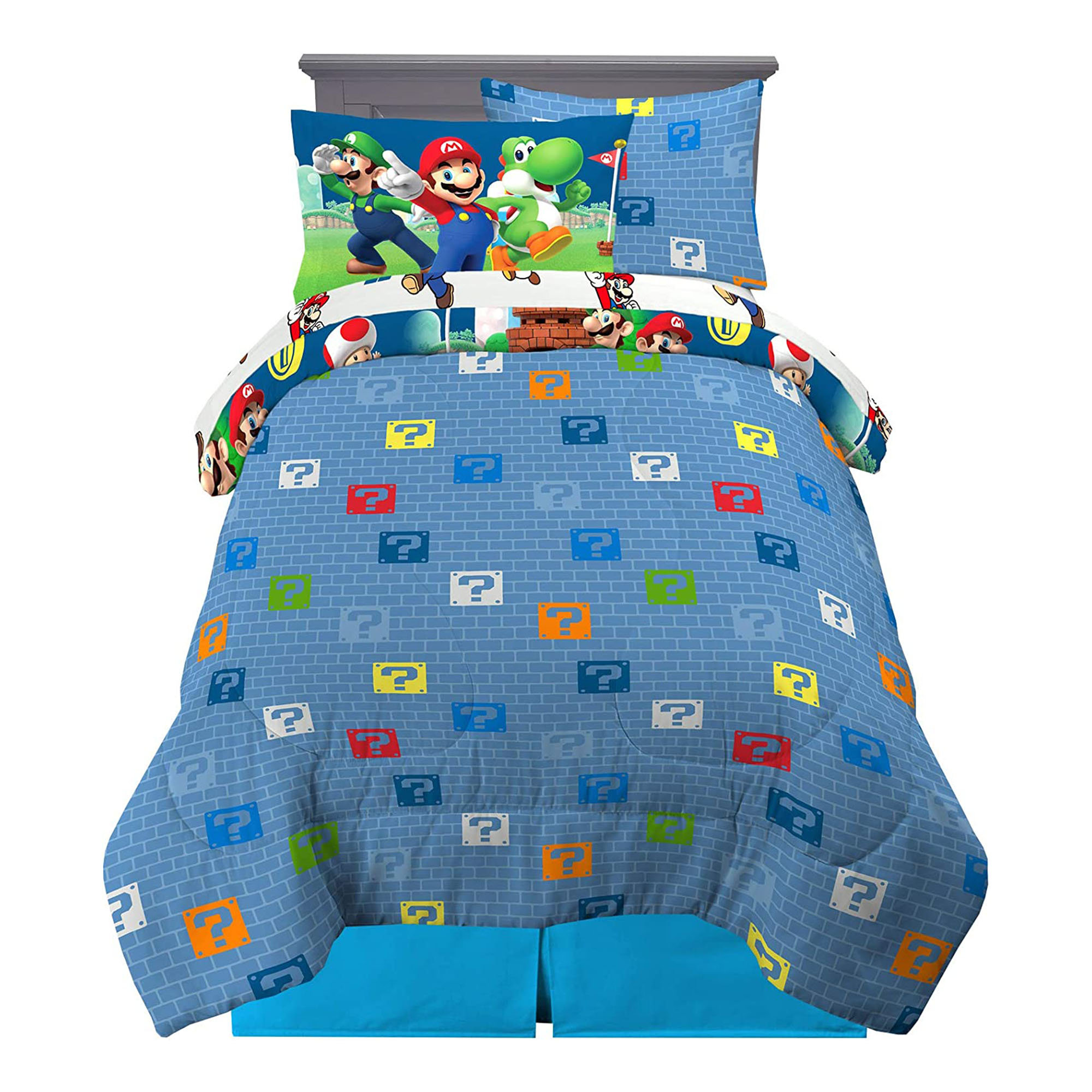 Franco Super Mario Comforter Set Wayfair