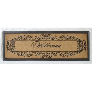 Artistic Welcome Double Doormat