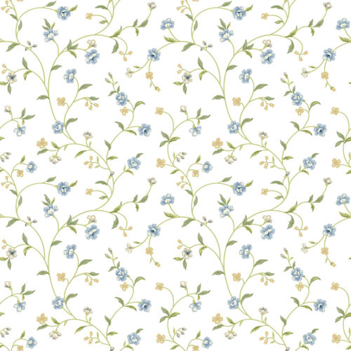 York Wallcoverings Waverly Cottage Bellisima Vine 33 X 20 5
