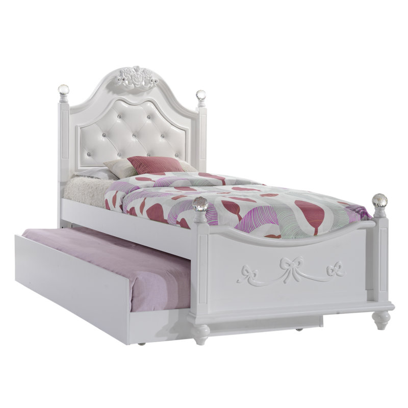 Viv Rae Lydia Tufted Upholstered Storage Platform Bed Reviews