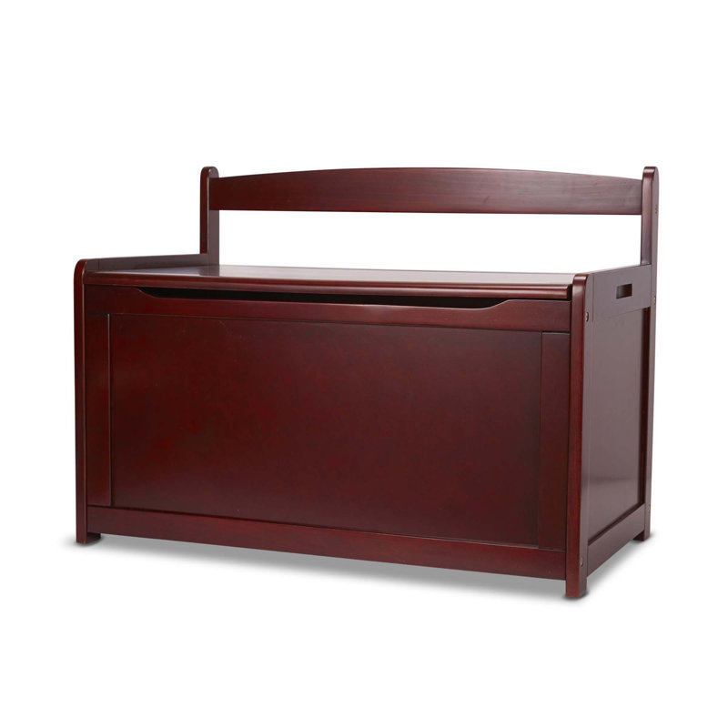 kids toy storage bench