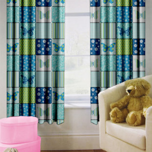 Cascade Butterfly Curtains Wayfair Co Uk