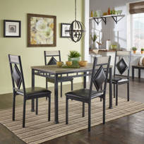 Union Rustic Telauges 4 Person Dining Set Reviews Wayfair