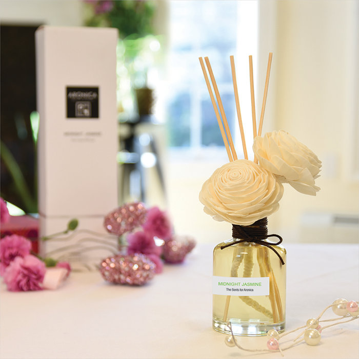 Twin Sola Flower Reed Diffuser - Midnight Jasmine