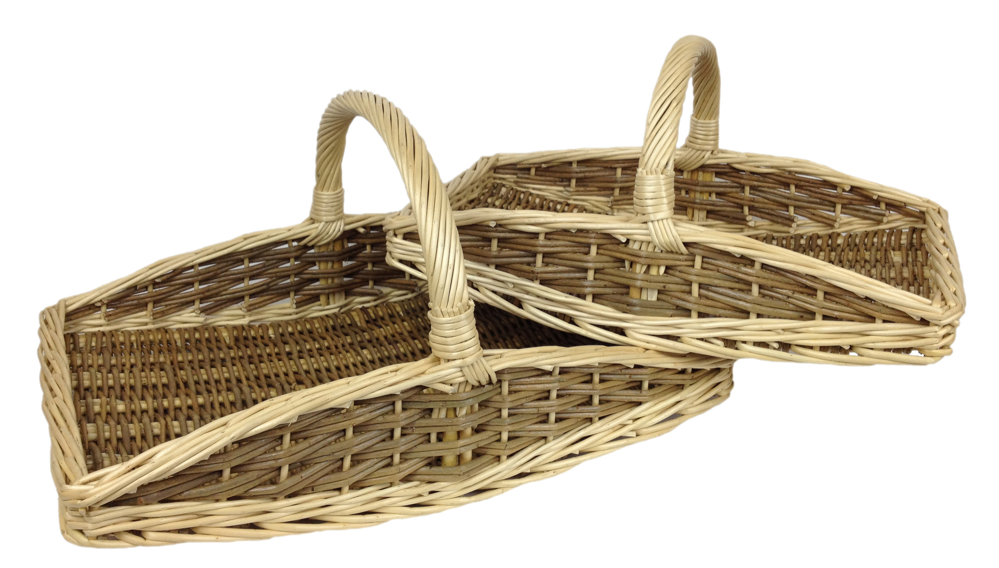 Union Rustic Wicker Garden Trug Set Wayfair.co.uk
