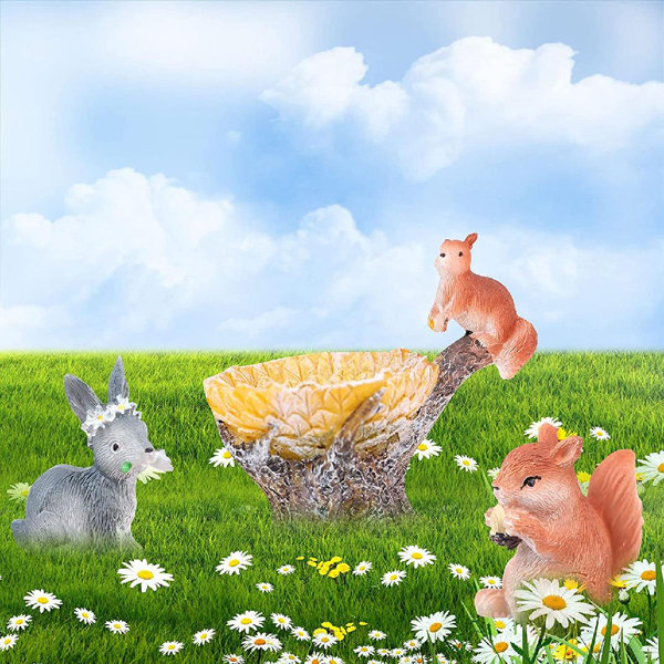 10x Miniature Mini Garden Rabbit Turtle Duck Unicorn Animal Figurines 10x Miniature Mini Garden Rabbit Turtle Duck Unicorn Animal Figurines
