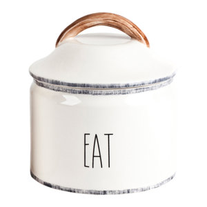 Delano Farmhouse Eat Kitchen Canister