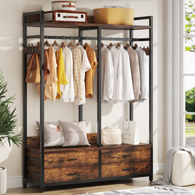 47.24" Freestanding Clothes Rack