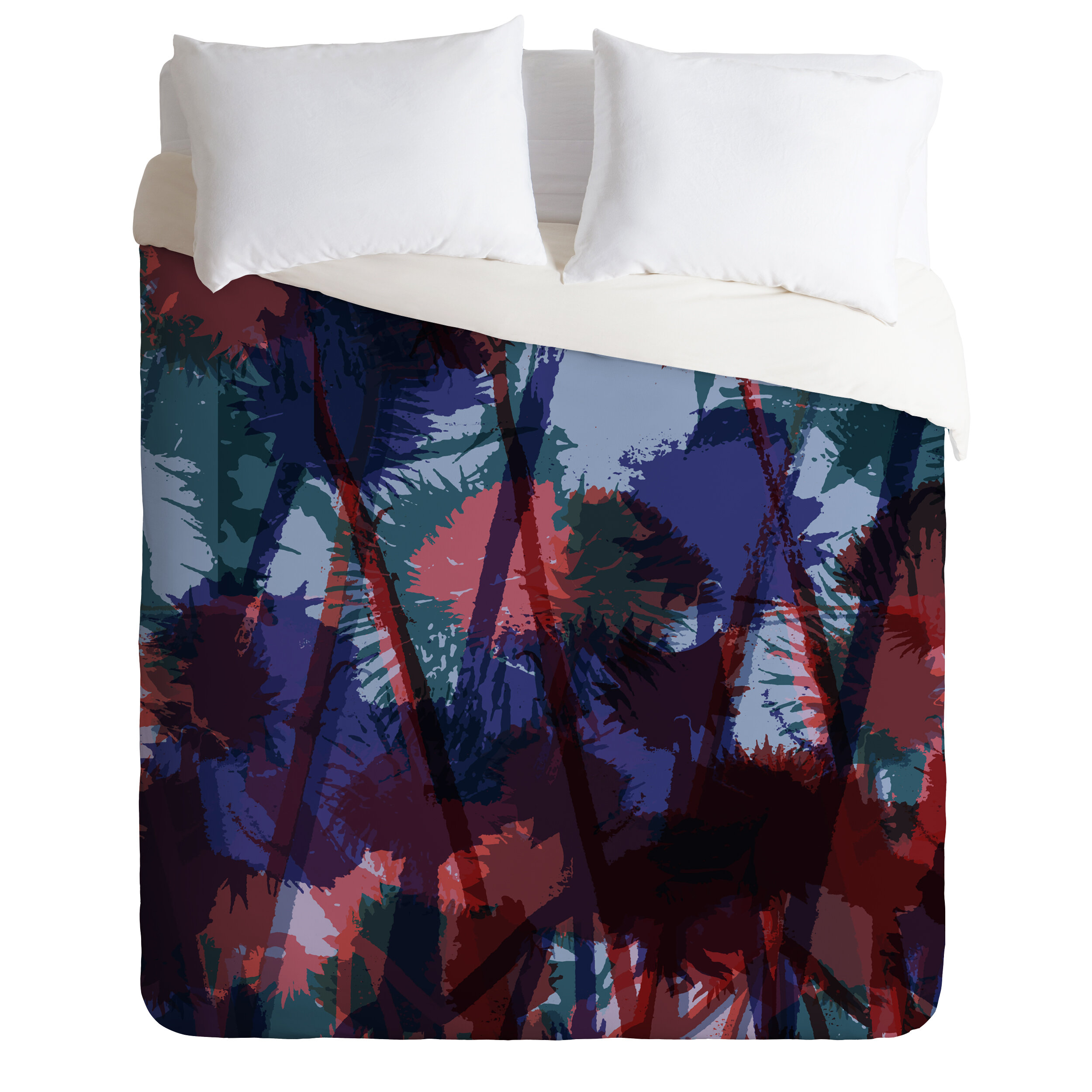 Deny Designs Sarah Bagshaw Thistles Duvet Cover Collection Wayfair