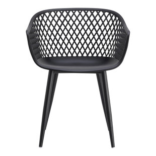 black outdoor chairs