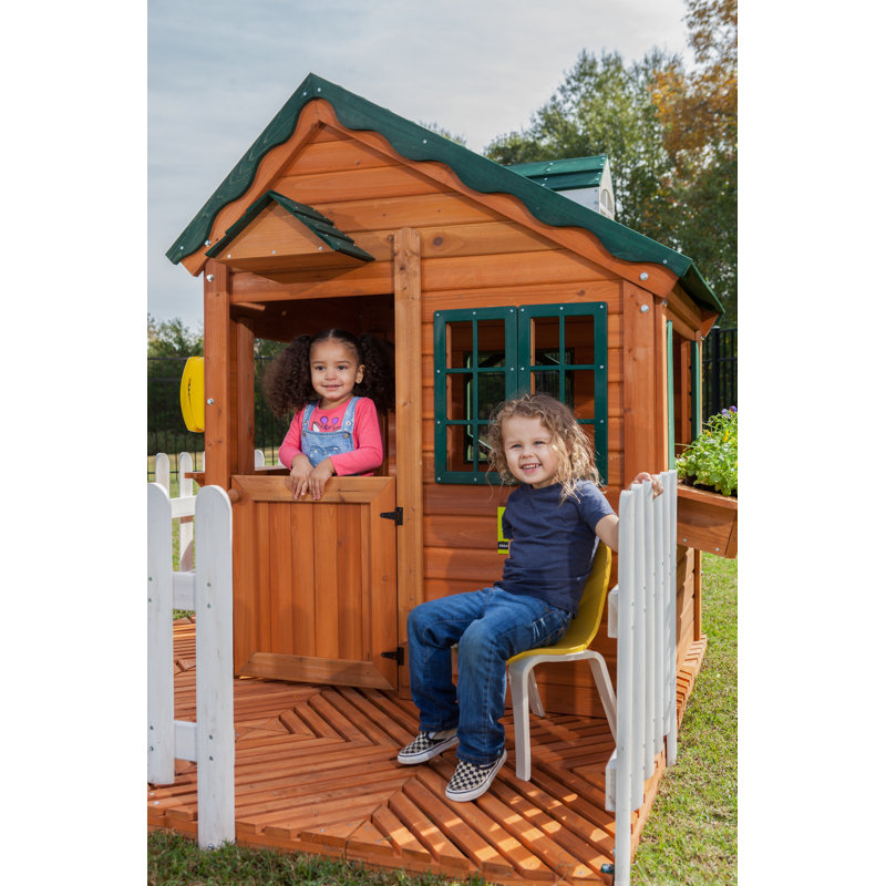 solid wood playhouse