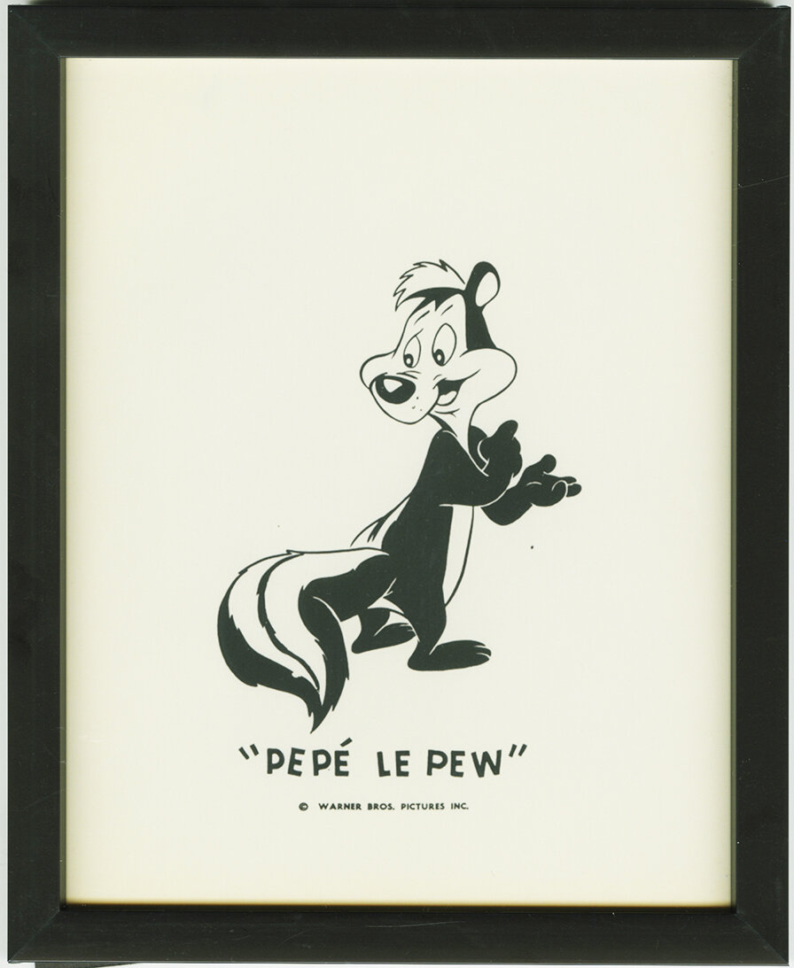 Lord Mischief Pepe Le Pew Framed Graphic Art Wayfair